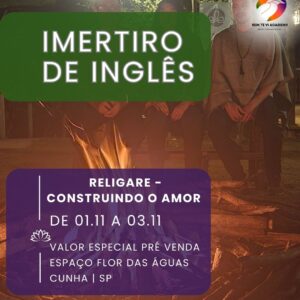 IMERTIRO DE INGLÊS: RELIGARE - QUARTO COMPARTILHADO